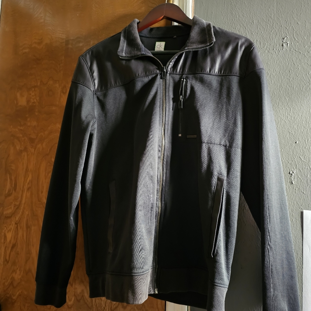 Black Calvin Klein jacket men